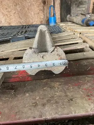 Used AFTERMARKET 5-7/8” TO 6” DIAMETER X 31” LENGTH CABLE TOOL DRILLING CHISEL BIT Other Cutting Tools Pennsylvania US | East West Machinery & Drilling #1417187