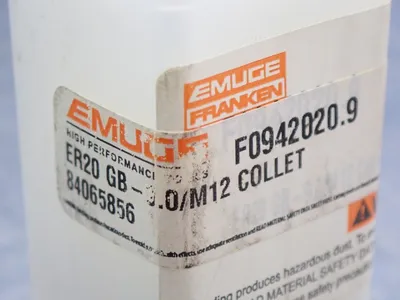 New | in-Stock EMUGE FRANKEN F0942020.9 Collets | HGR 24 #730514