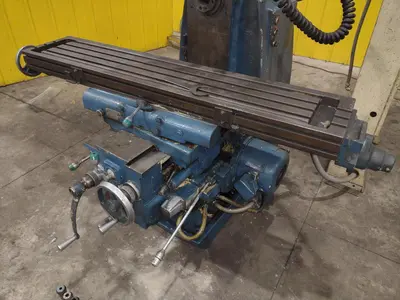 CINCINNATI HORIZONTAL MILL WITH BRIDGEPORT HEAD USED