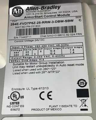 USED Allen-Bradley ArmorStart