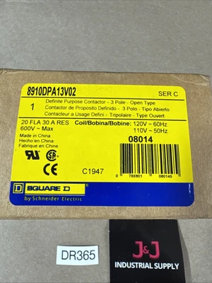 New | in-Stock Square D 8910DPA13V02 Contact Blocks | J&J Industrial Supply #544878