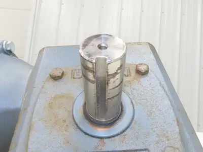 Leeson Gearmotor .5Hp 230/460V 15:1 Boston Gear Reducer 115rpm Dual Shaft 56C