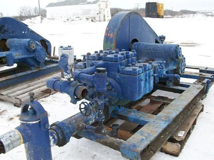 Used GASO 1849 DUPLEX MUD PUMP Pumps Saskatchewan CA | Chad Equipment #466702