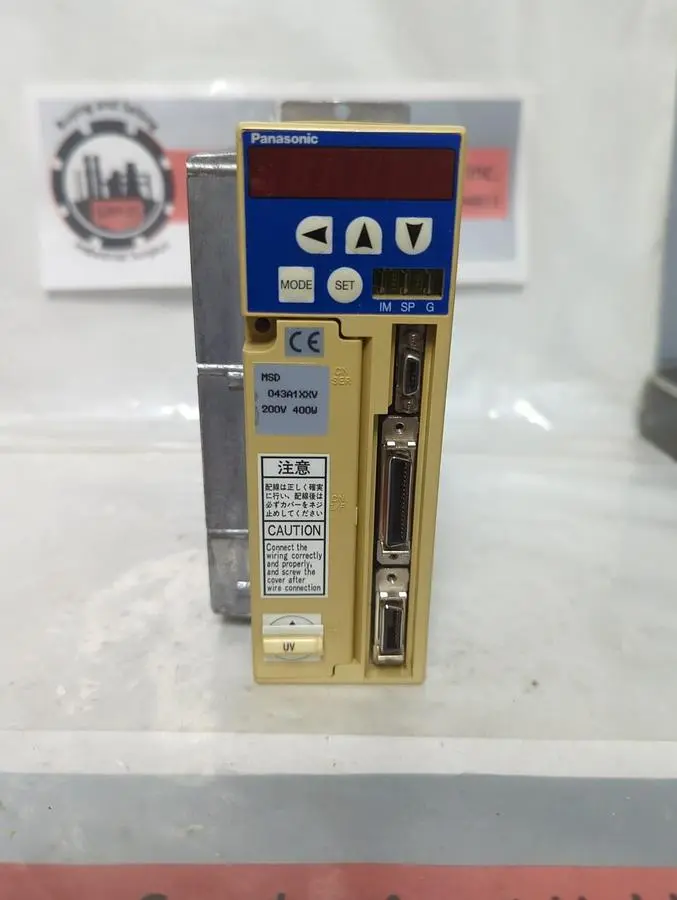 Used PANASONIC MSD 043A1XXV Industrial Controls Ohio US | Surplus Asset Holdings #1441561