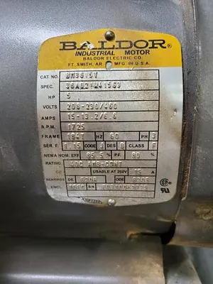Used 1988 DAYTON 3Z967A-MODIFIED Lubricated Reciprocating Air Compressors Pennsylvania US | Hildebrand Machinery Co. #1485935