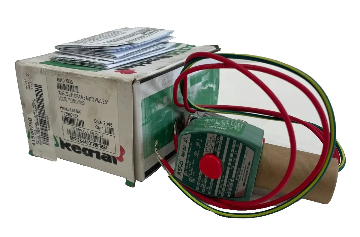NEW ASCO 8040H008 SOLENOID VALVE 120/60,110/50