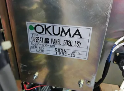 OKUMA OSP5020L CNC & N/C Controls | Great American Equipment Company (6)