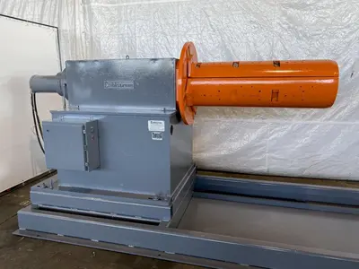 20,000 LB  X 48" DAHLSTROM 20H-48-2024 MOTORIZED UNCOILER. STOCK # 0206322