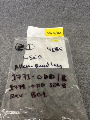 Used Allen-Bradley 1771-0DD/B PLC Input & Output California US | Davliegogo LLC #1706093