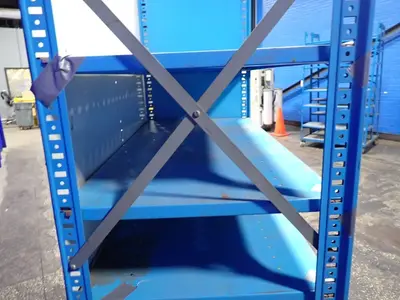 6 @ 23.75" X 47.25" Metal Shelving