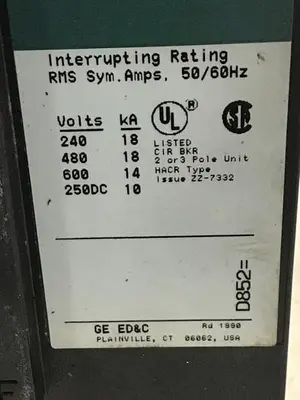 USED GE TED136050