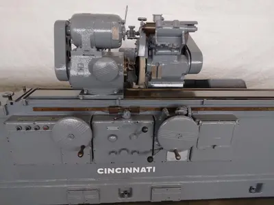 14" X 72" CINCINNATI UNIVERSAL CYLINDRICAL GRINDER. STOCK # 0743522.