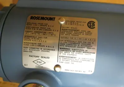 NEW Rosemount 8800 CF030SA1N1D1E5M5