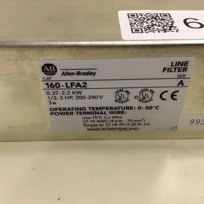 USED ALLEN BRADLEY 160-LFA2 SER A