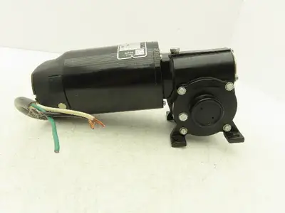 Bodine 32D5BEPM-5F Gearmotor 1/8Hp 130VDC 20:1 Ratio 125 RPM LH Output 5/8"Shaft