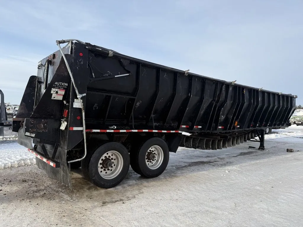 Used 2009 AULICK LIVE BOTTOM Dump Trailers Minnesota US | Carco Truck & Equipment #1514230