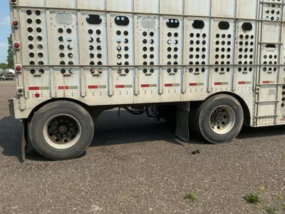 Used 2007 MERRITT 53' ALUMINUM LIVESTOCK Agricultural Trailers Michigan US | Miedema Asset Management Group #1328961