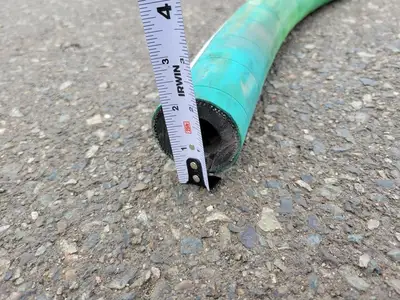 1-1/4" x 50 ft Heavy Duty Abrasive Blasting Hose
