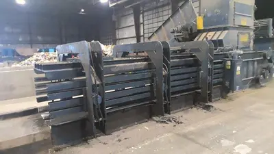 USED BALEMASTER 4550G-12 AUTO-TIE BALER