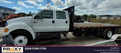 Used 2008 FORD F750 Flatbed Trucks Florida US | Proxy Equipment #1377824