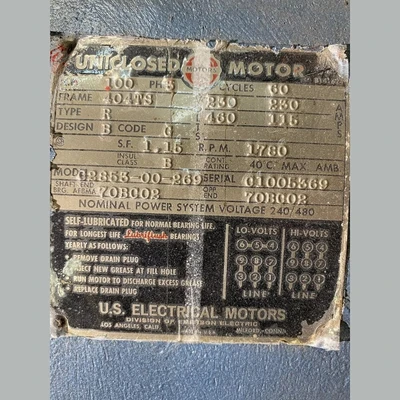 USED PEERLESS, CHICAGO 74-21042-1