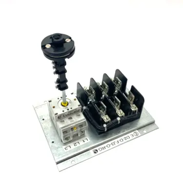 USED ELEKTRA FUSIBLE DISCONNECT SWITCH OPEN ASSEMBLY