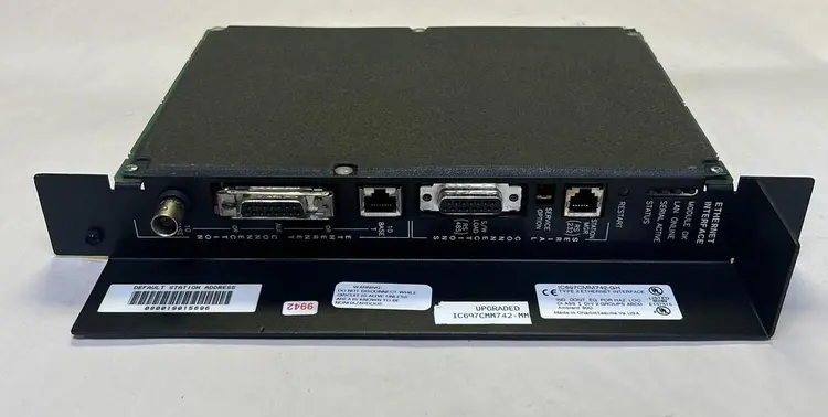 Used GE FANUC IC697CMM742-GH PLC Ethernet Equipment Ohio US | Surplus Asset Holdings #1338376