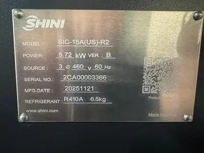 NEW 2025 SHINI SIC-15A-R2