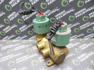 ASCO 8344 81 Red Hat Solenoid Valve Used