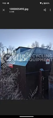 USED PTR TP2000SP & 20 YARD CONTAINER