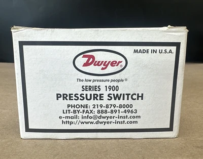 NEW Dwyer 1911-1