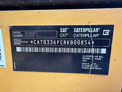 2015 Caterpillar 336FL