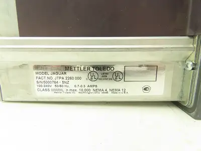 Mettler Toledo JTPA 2260 000 Jaguar Scale Operator Interface Controller 100-240V
