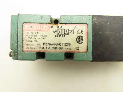 Numatics 152SA400K011Z30 MK15 Pneumatic Directional Solenoid Valve 120V Lot of 3