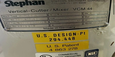 USED STEPHAN 3399