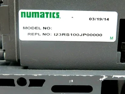 NEW NUMATICS IS055992 PNEUMATIC VALVE W/REGULATOR 123RS100JP00000