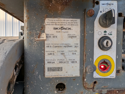 USED 2016 Skyjack SJ3219