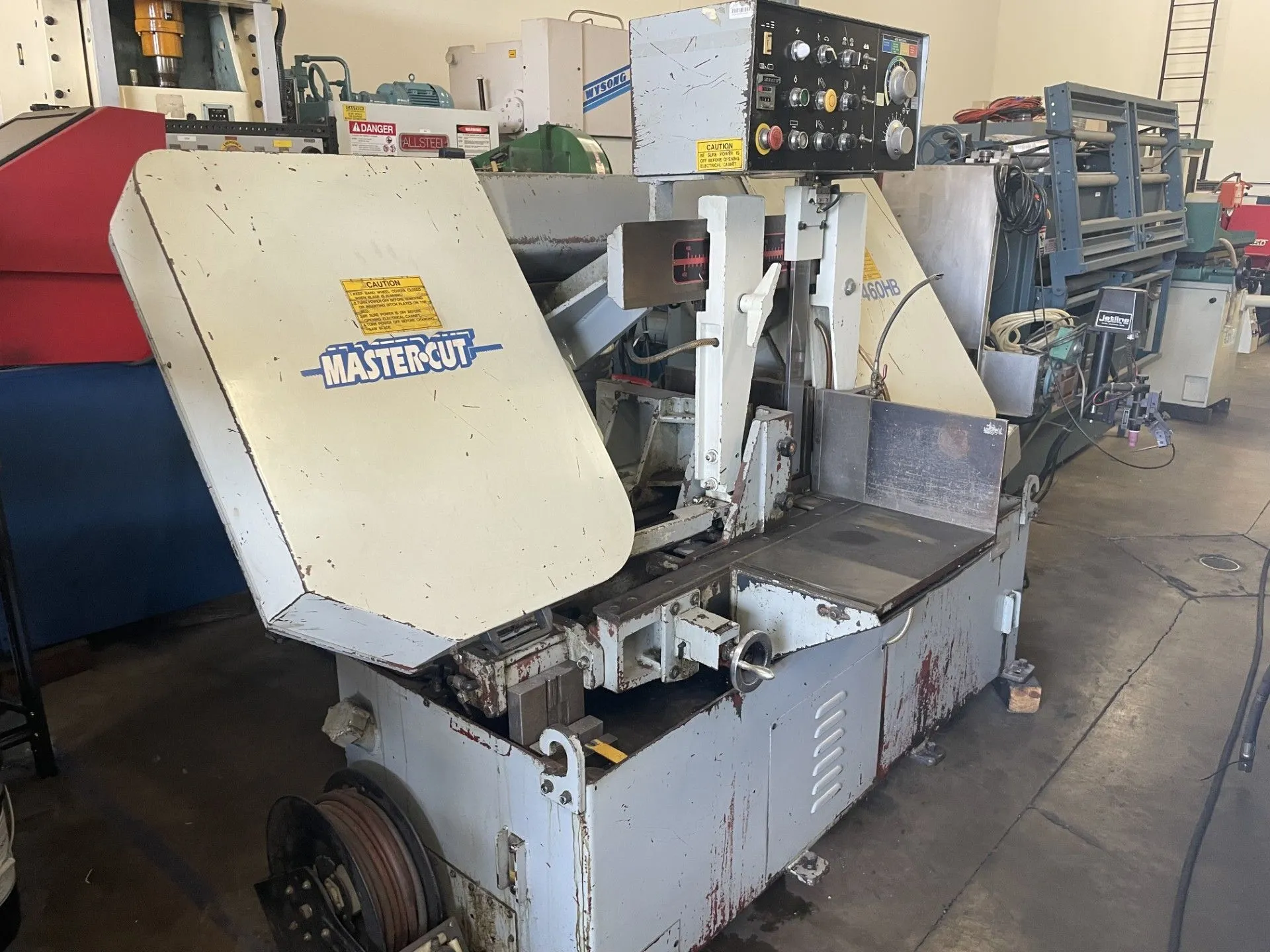 Used MASTER-CUT S-460 HB Horizontal Band Saws California US | Wheeler Machinery Sales #477450