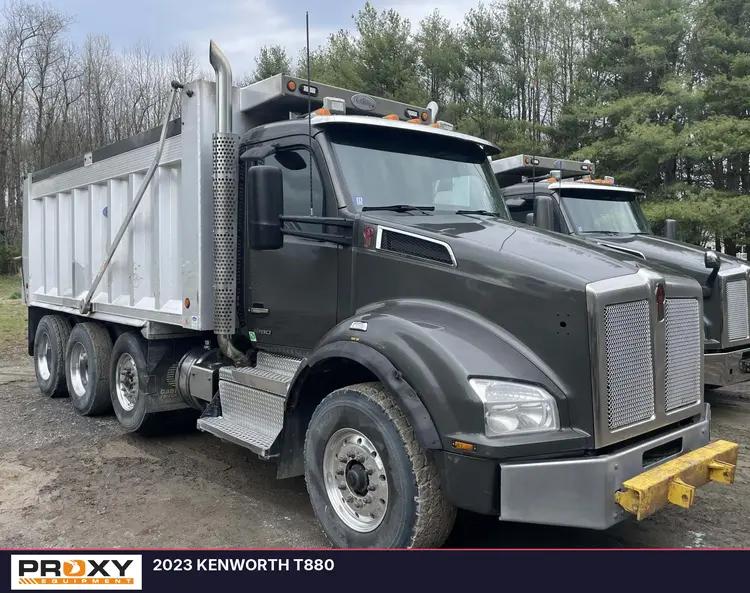 Used 2023 KENWORTH T880 Dump trucks New Jersey US | Proxy Equipment #1388658