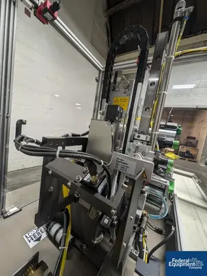 USED R+D Custom Automation R+D Custom Automation Robotic Labeler, Model Hermies+