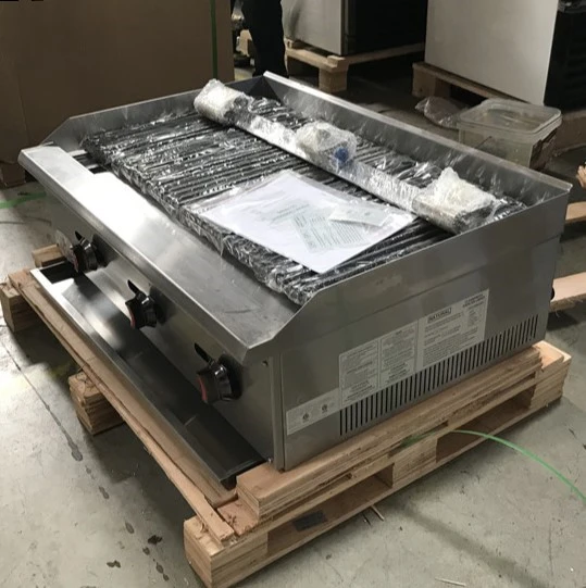 171-0443 36" 3-Burner Radiant Gas Broiler