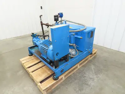 Eaton Vickers Hydraulic Power Unit 45 Gallon 19 GPM 3000PSI 20Hp 230/460V 3Ph