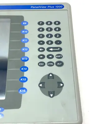 Used Allen-Bradley Ser. A Panelview Plus 1000 Touch HMI Interface Rev. F Automation Control (HMI) Michigan US | Maverick Industrial Sales #1397150