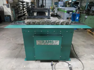 RAMS - 2014 Auxiliary Rollforming Machine - 20 Ga Pittsburgh and 6 in 1 Rolls