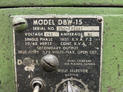 USED DOALL 3613-10