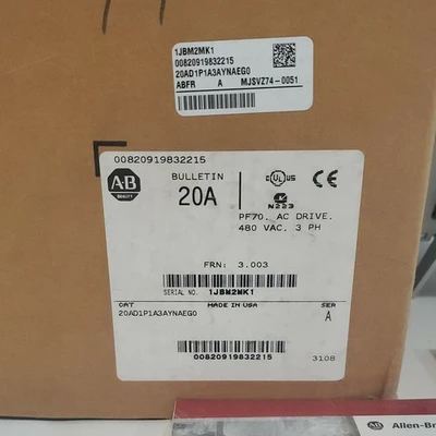NEW Allen-Bradley 20AD1P1A3AYNAEG0