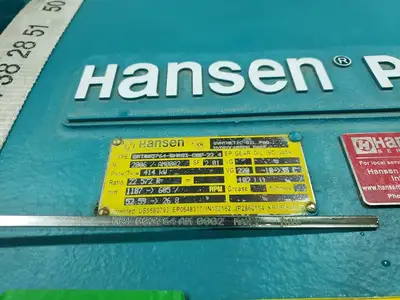 New | in-Stock 2006 HANSEN P4 QHRG3-CRD-22.4 Gearboxes British Columbia CA | Lenmark #268420