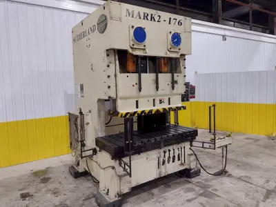 160 TON SUTHERLAND MODEL #FTP-160 GAP PRESS, STROKE 7.87", new 2000: STOCK #20720