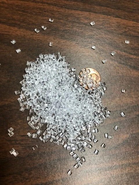 Lexan PC 123R Clear Polycarbonate Plastic Pellets Resin Material 45 Lbs