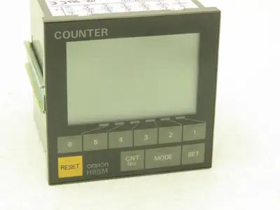 Omron H8BM-RB Digital Multifunction Time Counter 24VDC Multi-Channel